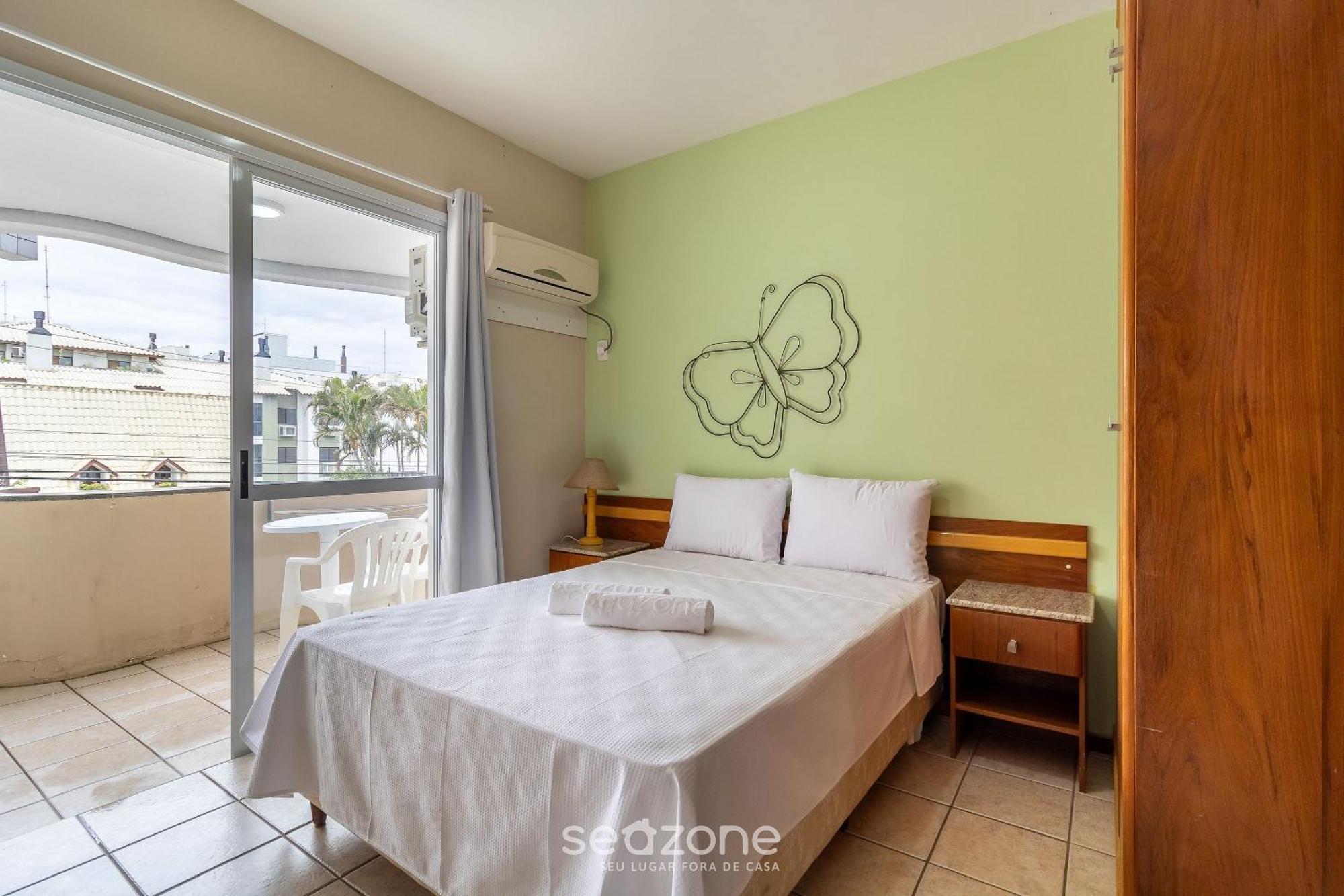 Apto C/ Varanda Em Condominio Pe Na Areia Iho127 Florianópolis Buitenkant foto